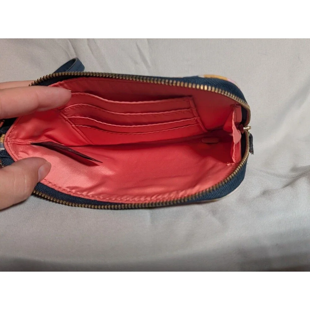 Fossil Keyper Women's Multicolor Carryall Wristlet Wallet